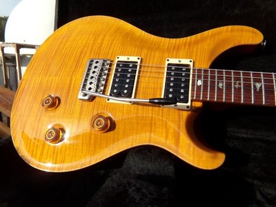 1996 PRS Custom 24 - Santana Yellow, '10' top, exceptionally fine condition