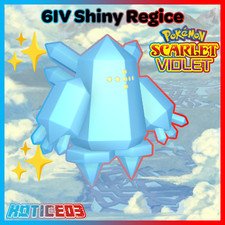 ✨Shiny Regice 6IV✨ Pokemon Scarlet & Violet 🚀Fast🚀 Indigo Disk DLC