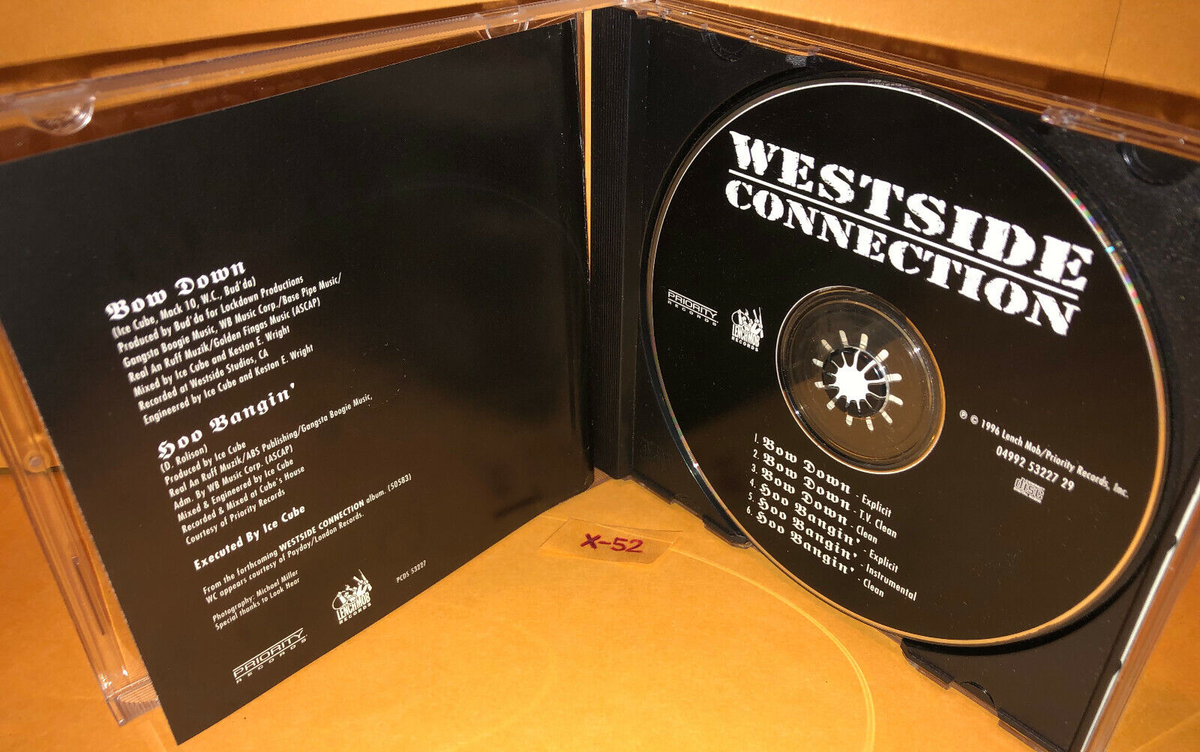Westside Connection CD single Bow Down hoo bangin 6 track ice cube