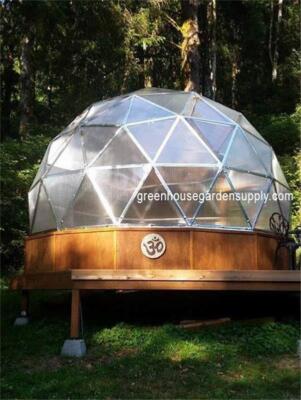 Geodesic Dome 14 ft._3V Frame for Greenhouse