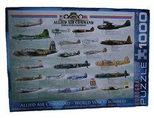 Eurographics 1000 WORLD WAR WWII BOMBERS ALLIED AIR COMMAND, B10 B26 HellDiver
