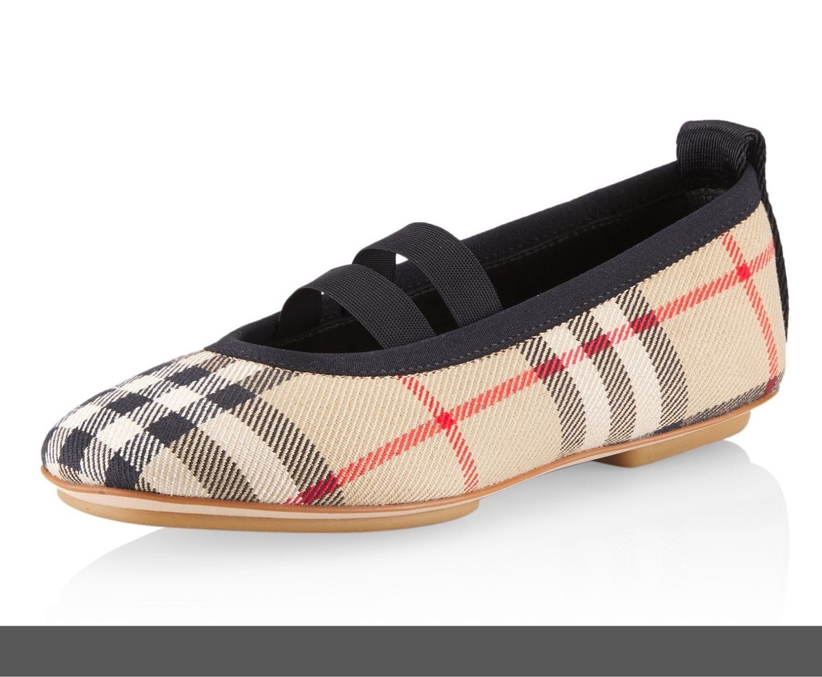 Burberry ballerina size 8 Burberry Bridle Housecheck Avonwick Ballerina | Mercari main image 4