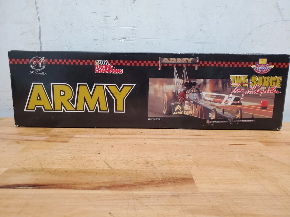赛车冠军 Tony Schumacher The SARGE ARMY DRAGSTER 1:24 — 第 2/4 张图片