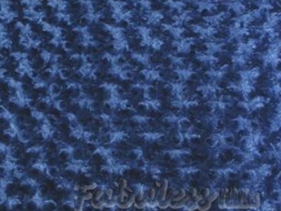 DARK BLUE Rose soft cuddle fabric by the yard 