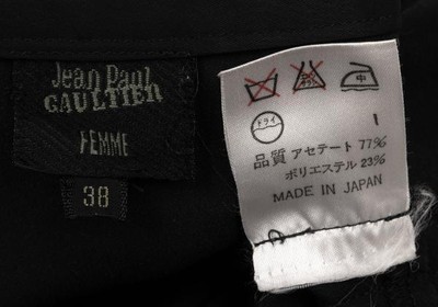 Jean Paul GAULTIER FEMME Bias Switching Asymmetry Skirt Size 38(K 