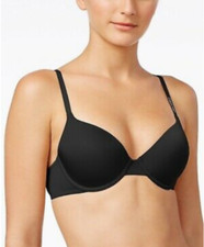 Calvin Klein Women's Lightly Lined T-Shirt Bra , Black , 32C.