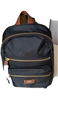 Frye Backpack Large Ivy Black Nylon 