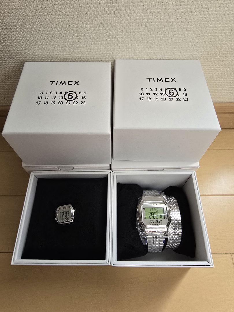 T2 Timex X Mm6 T80 Wristwatch Ring Watch S/M Set