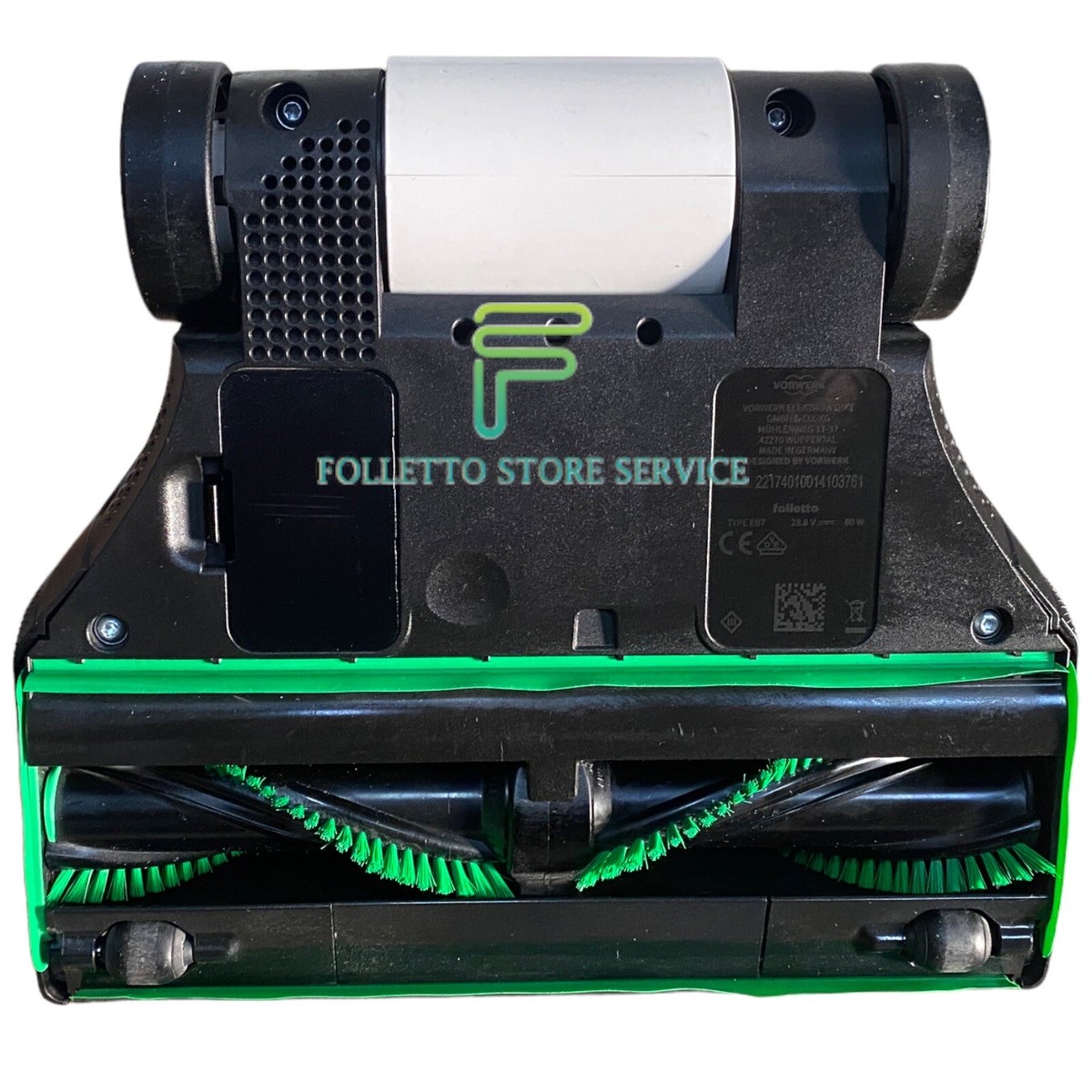 VORWERK FOLLETTO VK7S 2 Battery HD7s + Tasche Zubehör Garantie 5 Jahre