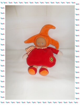 Poupée Corolle Lutin Rouge – Bébé Poupon – 1997 – Neuf En Boîte – Fabriquée En France