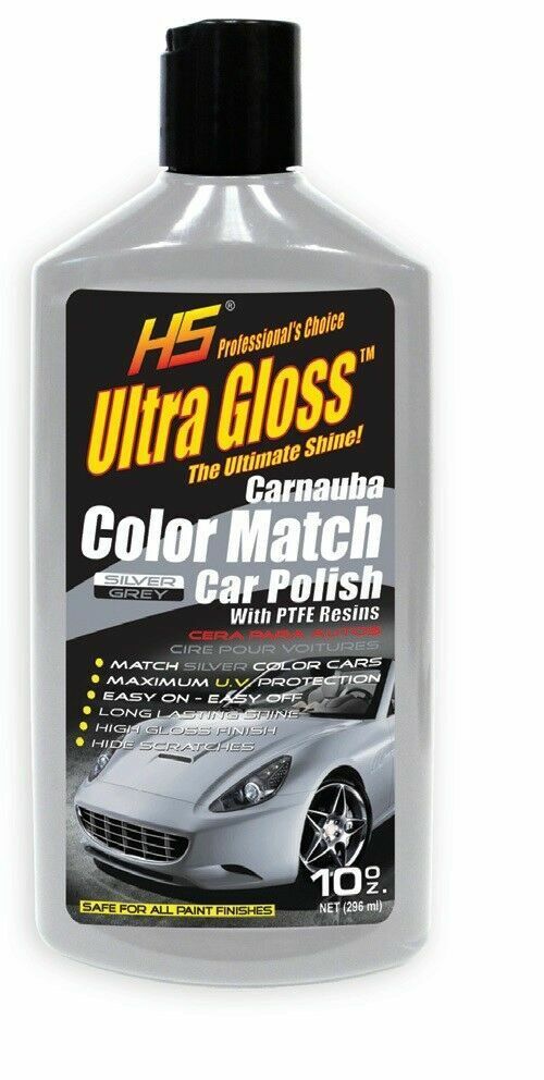 Ultra Gloss 29.955 Carnauba Color Match Car Polish Silver / Grey