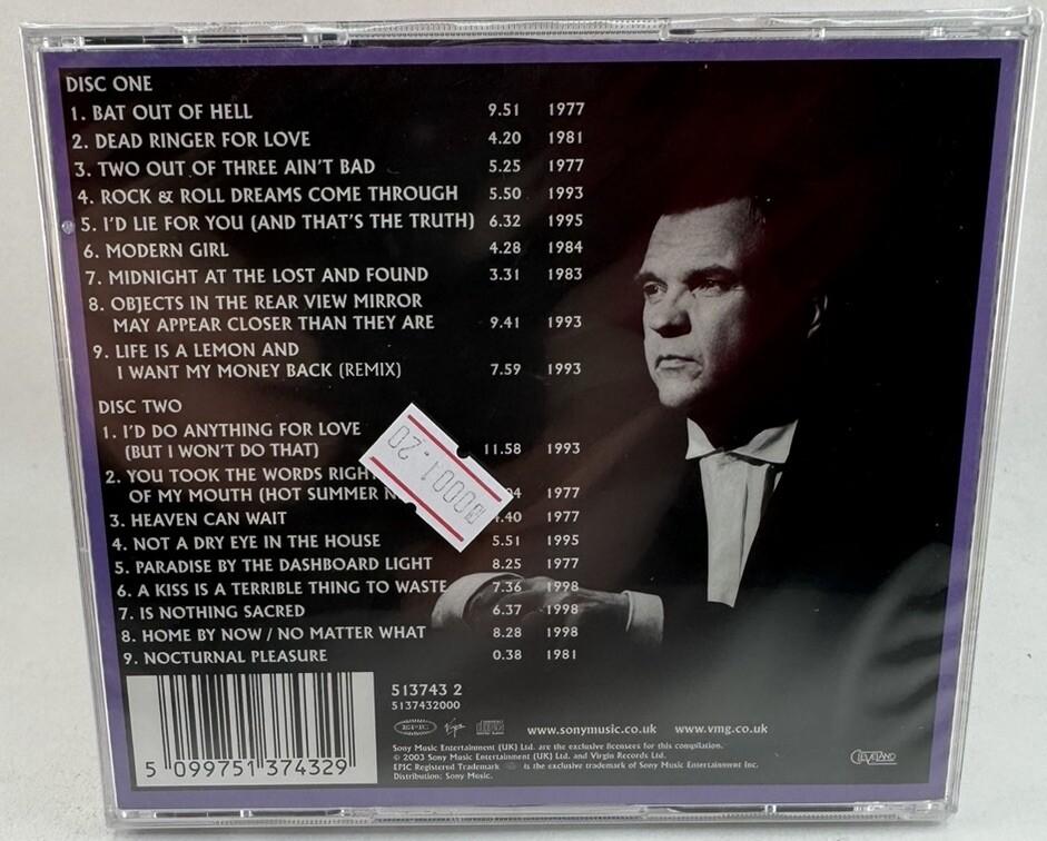 Meat Loaf The Very Best of Meat Loaf New & Sealed CD 5099751374329 eBay