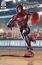 Amazing Spider-Man 68 Marvel Kael Ngu Miles Morales Basketball Trade Variant