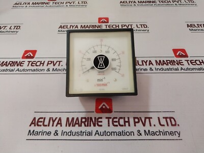 Deuta EQG 9/8A Tachometer Gauge 0-1000 MIN-1