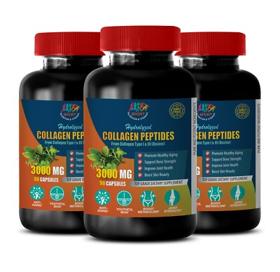 plus healthy skin support - COLLAGEN PEPTIDES - bone joint health supplements 3 