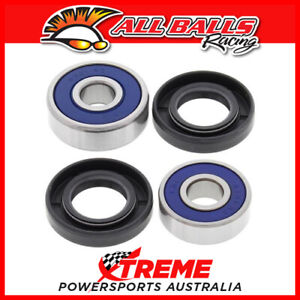 All Balls Rear Wheel Bearing & Seal Kit For Kawasaki KX 85 2002 Motocross MX 