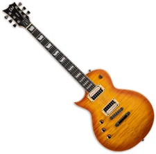 ESP LTD EC-1000T Left Handed Electric Guitar Honey Burst Satin
