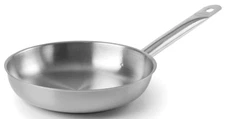Lacor Chef Classic 32cm ~12.5" Stainless Steel Frying Pan #51632 - All Cooktops!