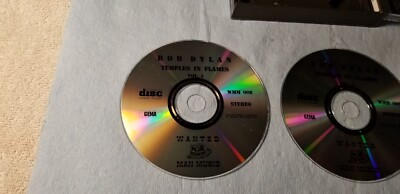 Bob Dylan -TEMPLES IN FLAMES-( 3 cd set )-( wanted man music- WMM
