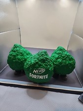 Nerf FORTNITE Green Tree Figure Lot of 3 Targets For Nerf Guns Fast SHIPPING 