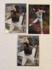 2020 Topps Finest Tim Anderson Lot x1 Refractor x1 Insert x1 Base White Sox 