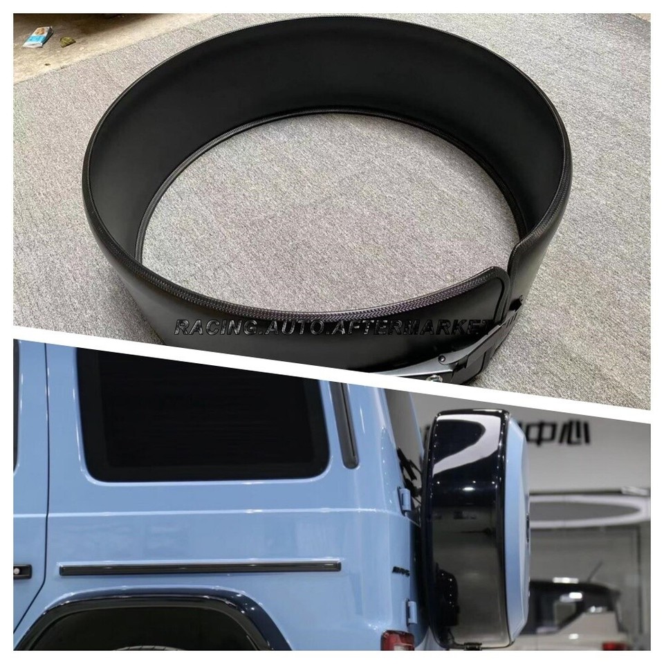 Matte Black Spare Tire Cover Ring For Mercedes G Class W463 W464