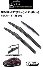 Per Infiniti QX50 2013-2016 Set Spazzole Tergicristallo Anteriori Posteriori 22"19"14" Nuove