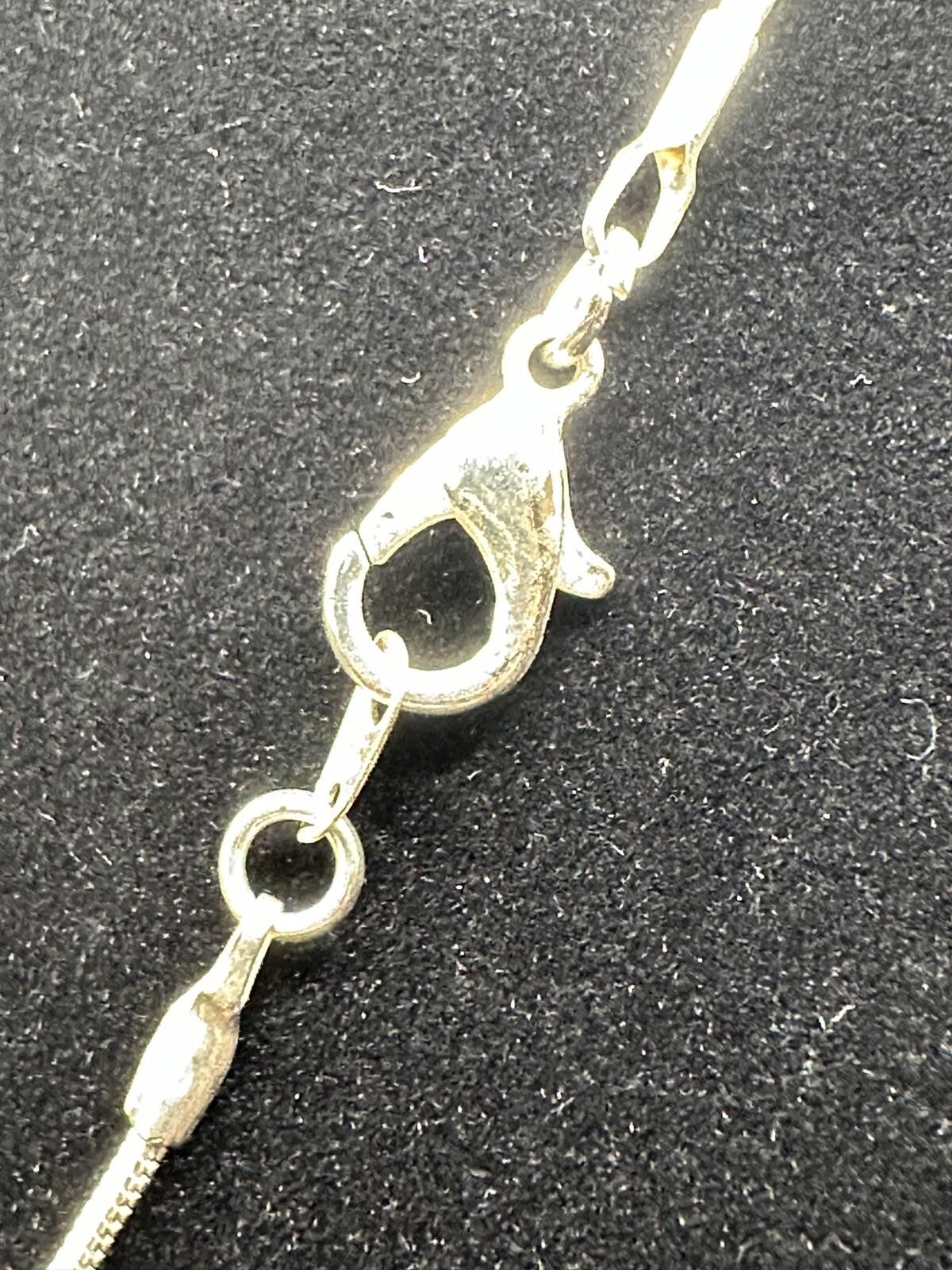 Signed Jerusalem 925 Silver Adjustable Necklace - image 7