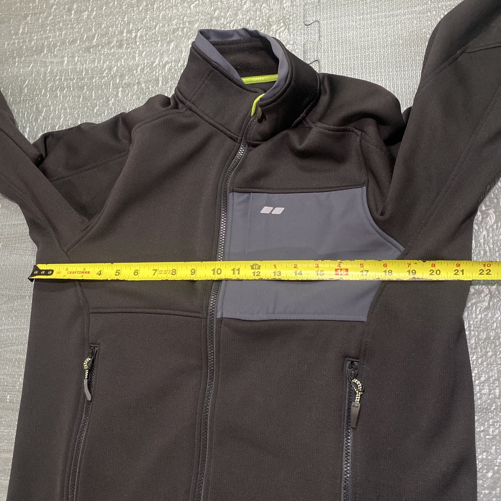 Koppen Jacket Soft Shell Tech Full Zip Hiking Bla… - image 8