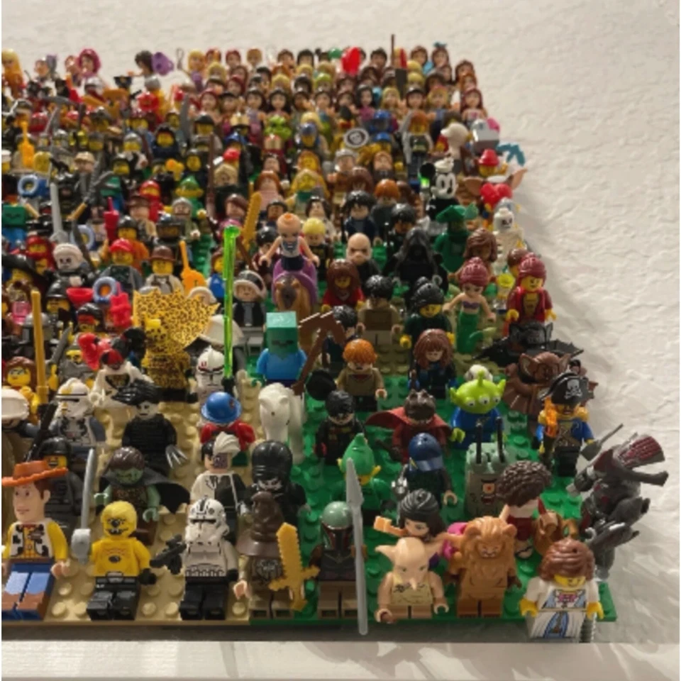 Lego Minifigura Lote a Granel de 3 Minifiguras Misteriosas Selección Star Wars Minifigura Marvel Foto 4 de 4