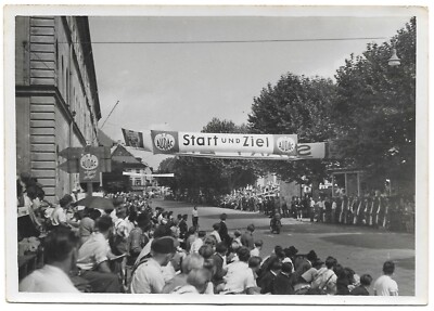 OLD Motor Racing Car AUDAC START UND ZIEL 1950 LOT OF 3 PHOTOS  BY H. G