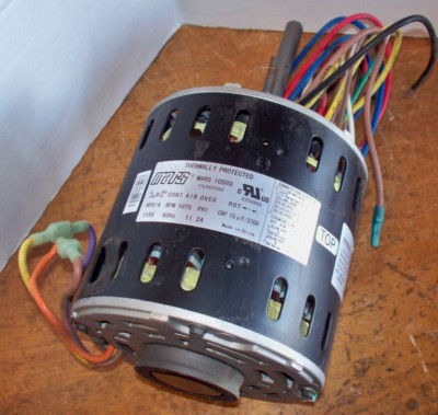 Mars 10589 5.5'' 3 Speed Direct Drive Furnace Blower Motor New Old Stock NO BOX