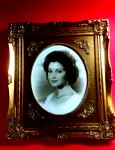 "SOMEWHERE IN TIME" .Movie...Elise Mckenna portrait. Jane Seymour, Vintage frame