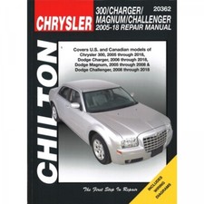 Chrysler 300 Dodge Charger Magnum Challenger 2005-18 Reparaturhandbuch Chilton