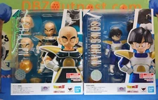 Bandai S.H. Figuarts Dragon Ball Z Kid Gohan and Krillin Battle Armor on Namek 