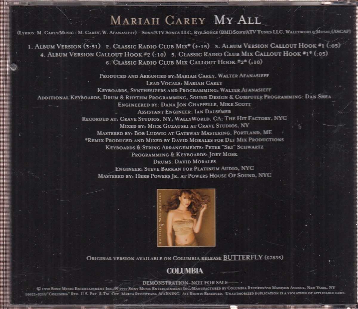 mariah carey my all cd limited edition | eBay
