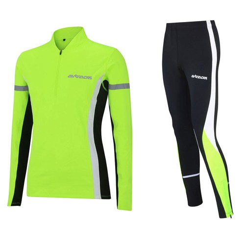 Airtracks Donna Termico Funzionale Laufset - Pile Corsa Langar + Stretto Lungo - Afbeelding 17 van 17