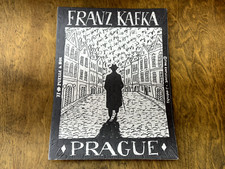 NEW Vintage 1993 Franz Kafka Prague Puzzle  Box 8"x11" Jiri Votruba Praha 77 PC