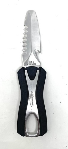 AERIS Diver Knife 304 Stainless Steel w/ Sheath - Picture 5 of 12
