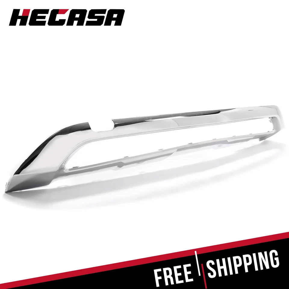 Chrome Front Bumper Lower Trim For 2016-2019 2018 Mercedes Benz GLE300d GLE350 Foto 3 de 4