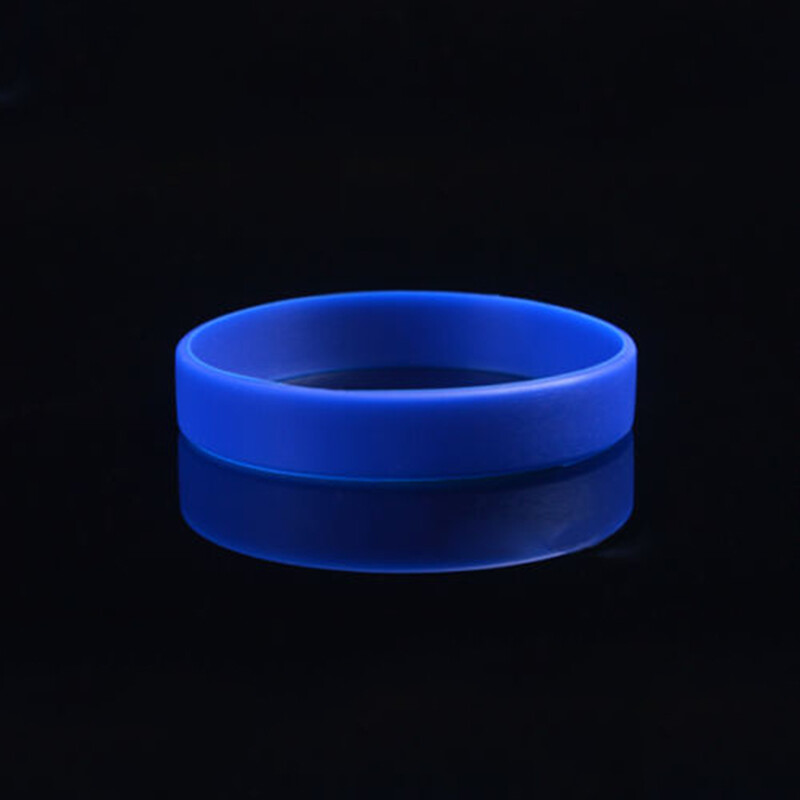 Silicone Rubber Sports Bracelet Wrist Band Fashion Simple Bangle Gift