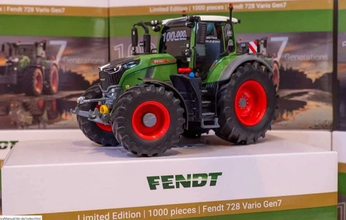 Fendt 728 Vario Gen7 Limited Edition Wiking Modell 1/1000 1:32