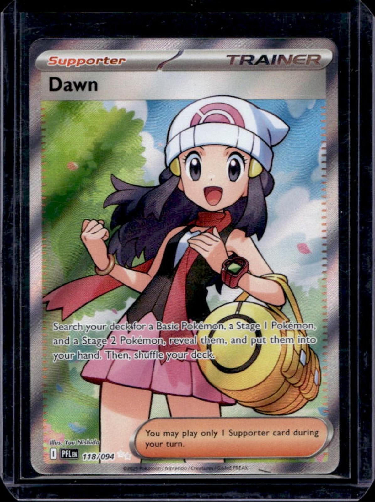 2025 Pokemon Phantasmal Flames Dawn Ultra Rare #118/094