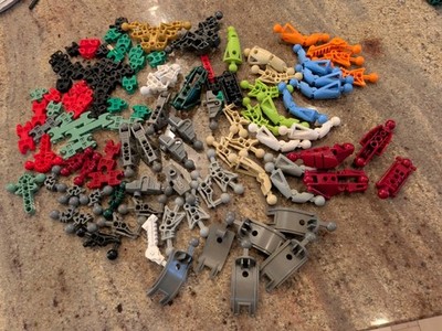 Lot Lego Bionicle Technic Hero Factory Body Ball Joints Socket Multi Color Neon 