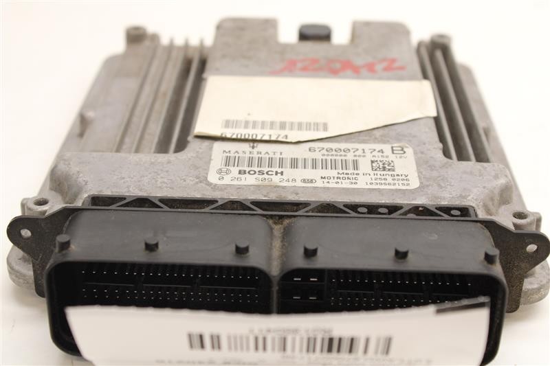 Used Engine Control Module (ECM) fits: 2014 Maserati GHIBLI  Grade A