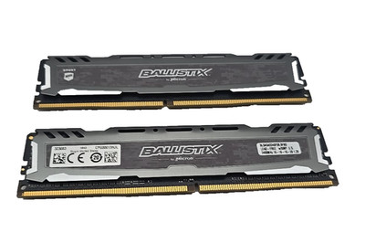 Crucial Ballistix Sport 8GB (2x4GB) / DDR4 2400 MHz / BLS4G4D240FSB/ Refurbished