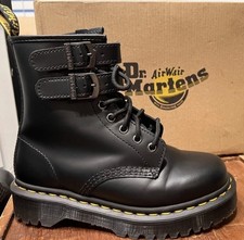 Dr. Martens 1460 Unisex Buckle Zipper Boots