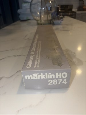 Marklin HO 2874 BR E63, 125th Anniversary Electric Train Set, LN/Box/Analog/Rare