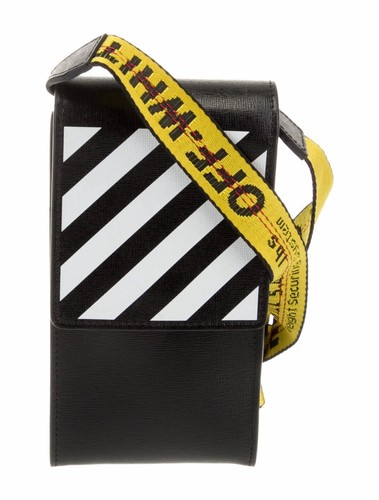 Off-White Binder Diagonal Saff Phone Holder Shoulder Bag