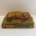 Rare Vintage Clear Blister Pack Dinky 226 Ferrari 312/B2 (faded)